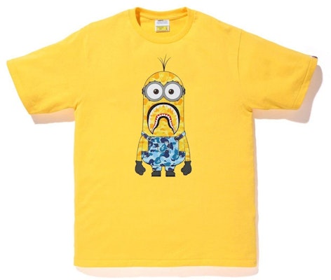 BAPE x Minions 07 Kids Tee Yellow Buy BAPE x Minions 07 Kids Tee Yellow