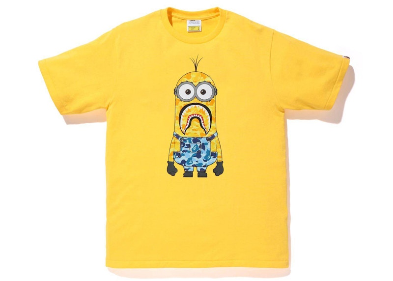 Buy BAPE x Minions 07 Kaos Kuning