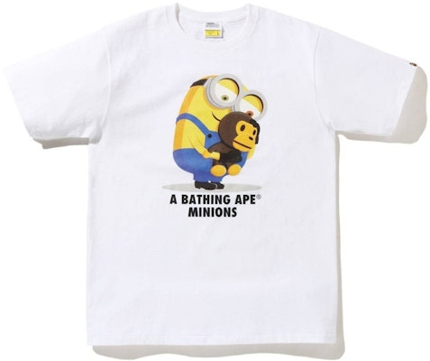 BAPE x Minions 08 Kids Tee White Buy BAPE x Minions 08 Kids Tee White