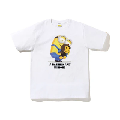 BAPE Minions 08 Kids Tee White