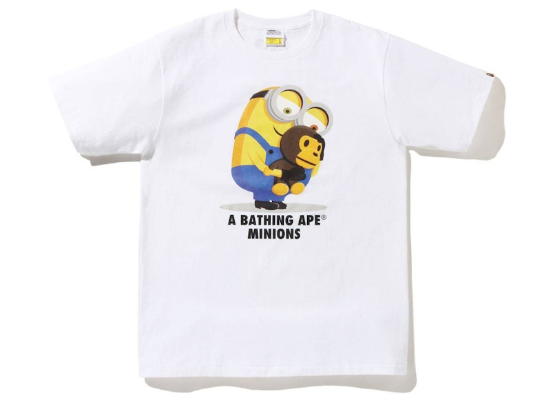 Buy Kaos BAPE x Minions 08 Putih