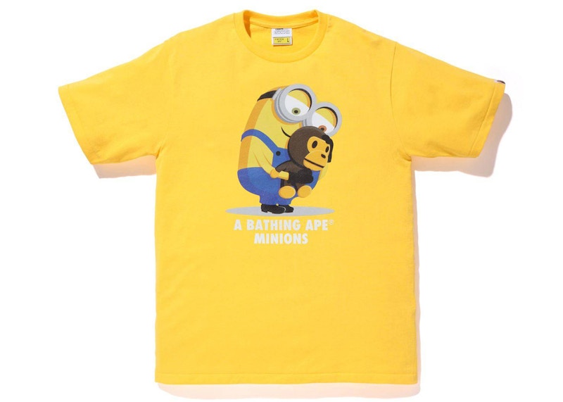 Buy BAPE x 小小兵 08 黃色T恤