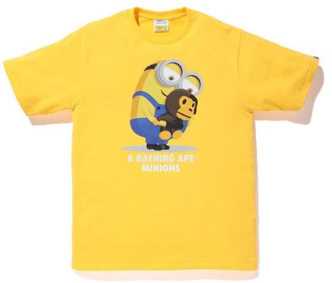 BAPE x Minions Camiseta 08 Amarilla Buy BAPE x Minions Camiseta 08 Amarilla