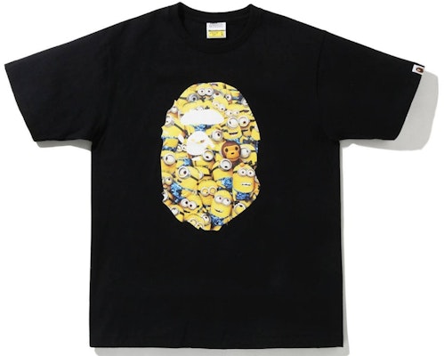 BAPE x Minions 09 Kids Tee Black Buy BAPE x Minions 09 Kids Tee Black