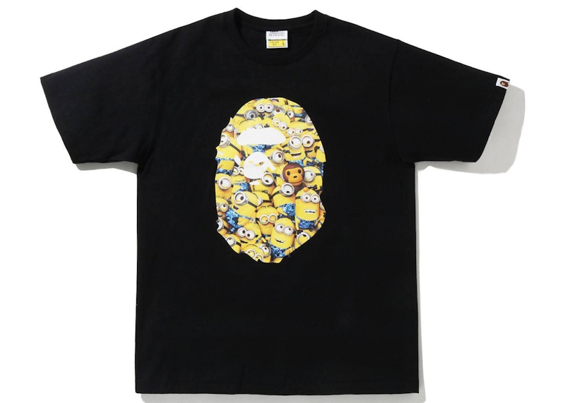 Buy BAPE® x ミニオンズ 09 Tシャツ (黒)
