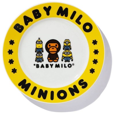 BAPE x Minions Baby Milo Dish Yellow Buy BAPE x Minions Baby Milo Dish Yellow