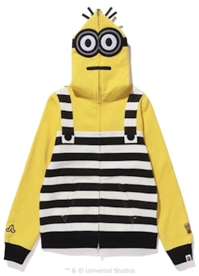 BAPE x Minions Full Zip Hoodie (Ladies) Black Buy BAPE x Minions Full Zip Hoodie (Ladies) Black