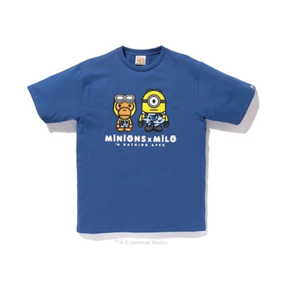 BAPE Minions Tee 2 Blue