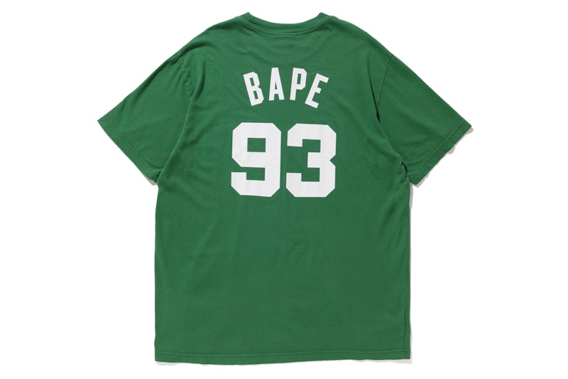 BAPE x Mitchell & Ness Celtics Tee Green 圖 2