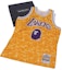 Buy BAPE x Mitchell & Ness Lakers ABC Basketball Authentic Jersey Yellow