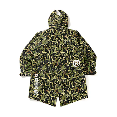 BAPE MO'WAX Camo Letter Embroidery Hoodie Jacket Green . 0ZXJKM31902XG