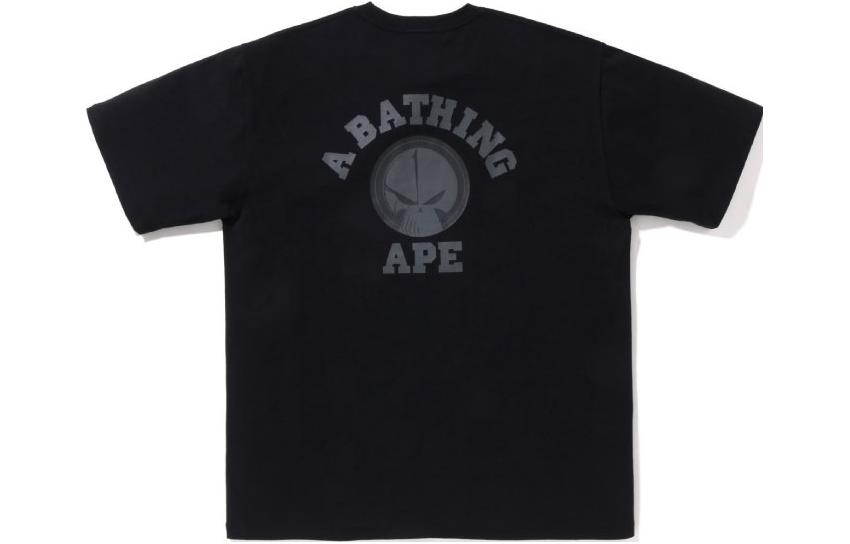 BAPE NBHD Ape Letter Graphic Crewneck Short Sleeve T-Shirt  Edition 0ZXTEM110901K 圖 5