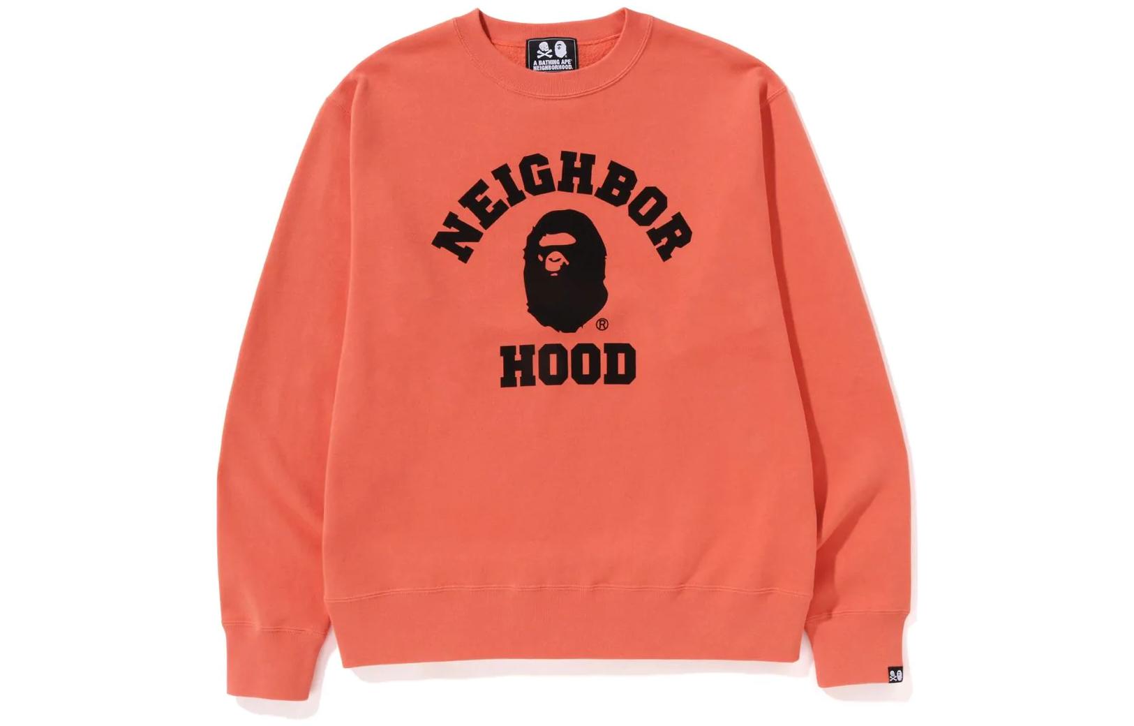 Details for BAPE x NEIGHBORHOOD SS23 标志图案圆领卫衣 男女同款. 1J23-113-901
