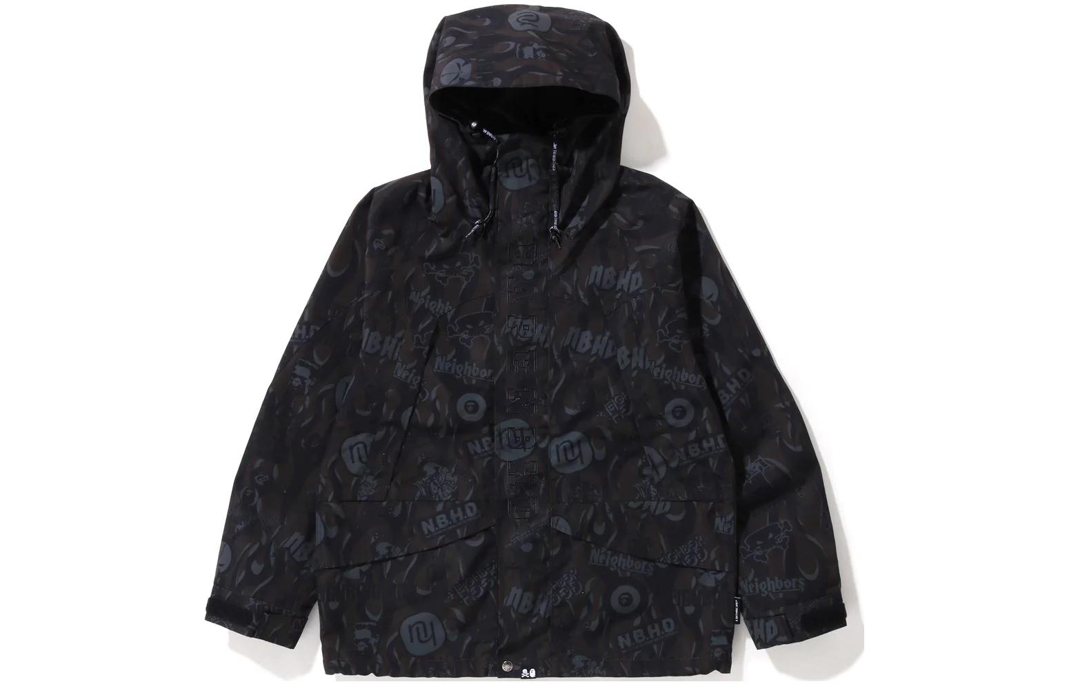 Order BAPE x NEIGHBORHOOD SS23 聯名款標誌印花連帽外套. 1J23-140-901