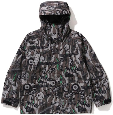 BAPE x NEIGHBORHOOD SS23 聯名款標誌印花連帽外套. 1J23-140-901 Shop BAPE x NEIGHBORHOOD SS23 聯名款標誌印花連帽外套. 1J23-140-901