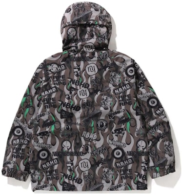 BAPE x NEIGHBORHOOD SS23 聯名款標誌印花連帽外套. 1J23-140-901 Purchase BAPE x NEIGHBORHOOD SS23 聯名款標誌印花連帽外套. 1J23-140-901