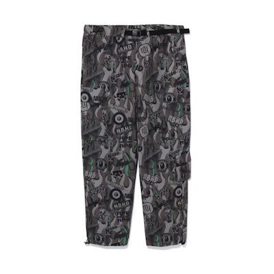 BAPE NBHD SS23 Logo Print Multi-Pocket Joggers Unisex 1J23-152-901