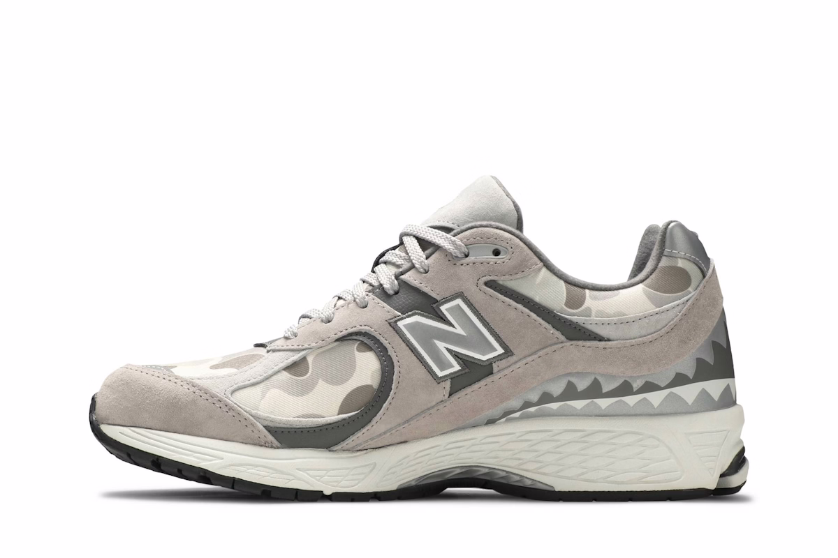 BAPE x New Balance 2002R 'Apes Together Strong - Grey Camo' M2002RBG