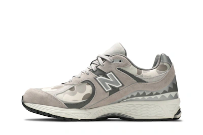BAPE x New Balance 2002R 'Apes Together Strong - Grey Camo' M2002RBG