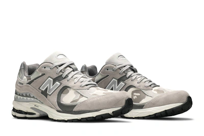 BAPE x New Balance 2002R 'Apes Together Strong - Grey Camo' M2002RBG