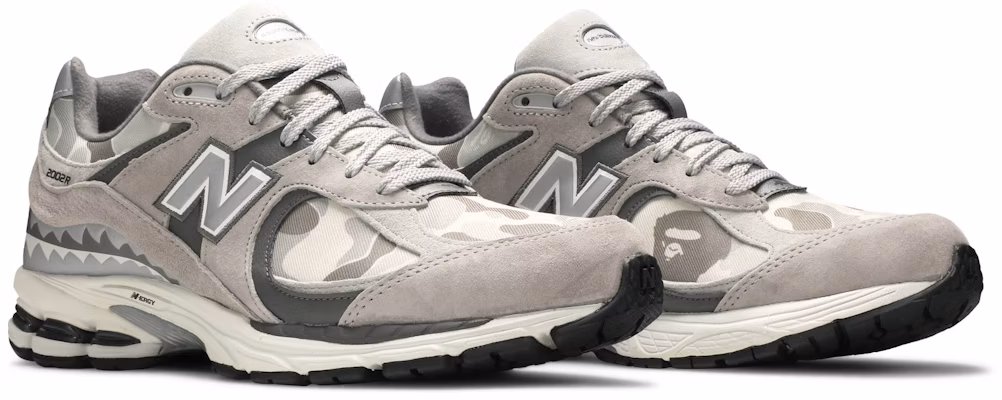 BAPE x New Balance 2002R 'Apes Together Strong - Grey Camo' M2002RBG Cheap BAPE x New Balance 2002R 'Apes Together Strong - Grey Camo' M2002RBG