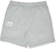 BAPE x New Balance Relaxed Fit Shorts Grey BAPE x New Balance Relaxed Fit Shorts Grey