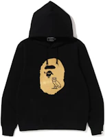 BAPE x OVO Animal Print Pullover Hoodie Black () 1I73-114-902 BAPE x OVO Animal Print Pullover Hoodie Black () 1I73-114-902