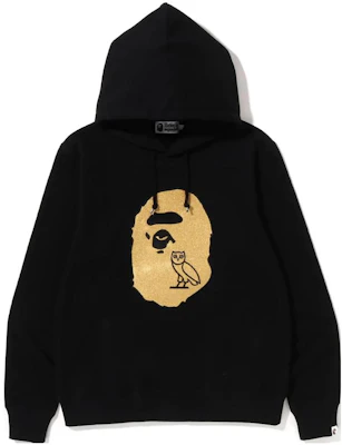 BAPE x OVO Baju Sejuk Corak Haiwan Hitam Pullover Hoodie 1I73-114-902 Buy BAPE x OVO Baju Sejuk Corak Haiwan Hitam Pullover Hoodie 1I73-114-902