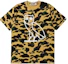 Buy BAPE x OVO 黃色迷彩鸚鵡印花圓領T恤 1G23-109-916