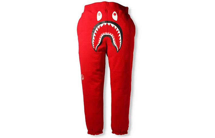 BAPE x OVO Letter Shark Camo Reversible Sweatpants Mens. 0ZXPTM152903H