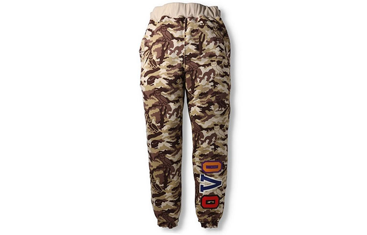 Sizing BAPE x OVO 鯊魚迷彩雙面運動褲 男款. 0ZXPTM152903H