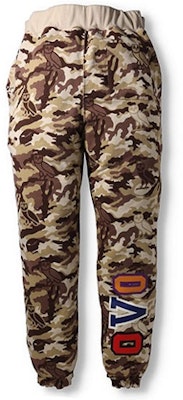 BAPE x OVO 鯊魚迷彩雙面運動褲 男款. 0ZXPTM152903H Sizing BAPE x OVO 鯊魚迷彩雙面運動褲 男款. 0ZXPTM152903H