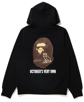 BAPE x OVO Pullover Hoodie Black Buy BAPE x OVO Pullover Hoodie Black