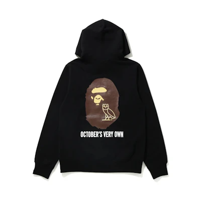 BAPE OVO Pullover Hoodie Black