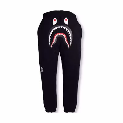 BAPE OVO Woodland Camo Shark Reversible Sweatpants Collaboration. 1H73-152-903