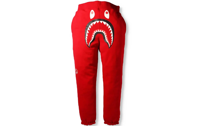 Shop BAPE x OVO 林地迷彩鯊魚可翻轉運動長褲聯名款 1H73-152-903