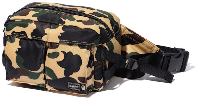 BAPE x Porter 1st Camo Waist Bag 'Yellow' (SS18) Buy BAPE x Porter 1st Camo Waist Bag 'Yellow' (SS18)