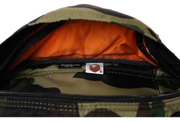 BAPE x Porter 1st Camo Waist Sling Bag 'Green' (SS18) Lookbook BAPE x Porter 1st Camo Waist Sling Bag 'Green' (SS18)