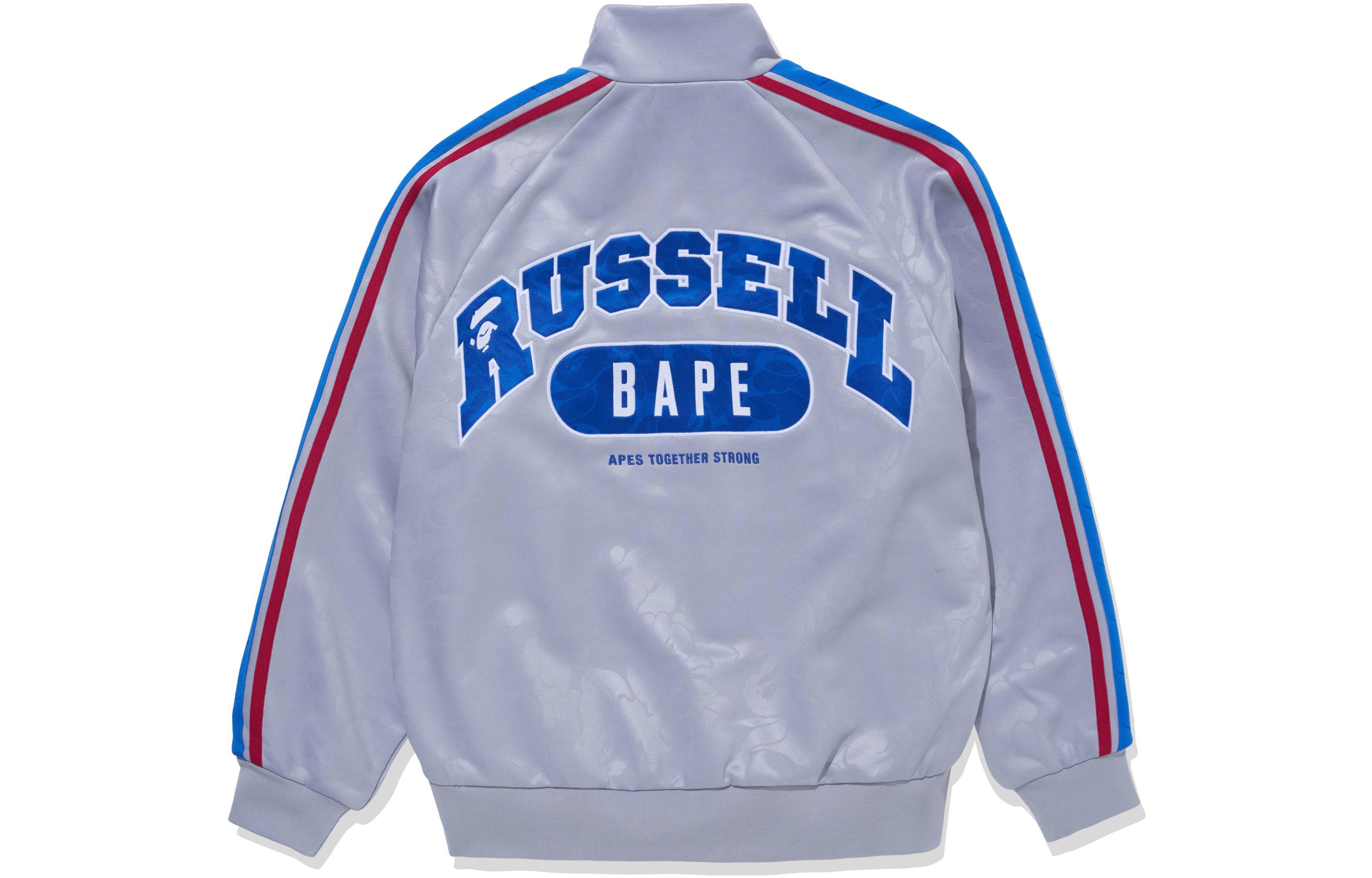 BAPE Russell Athletic FW23 Retro Striped Track Jacket Unisex Collaboration. 1J73-113-911 圖 5