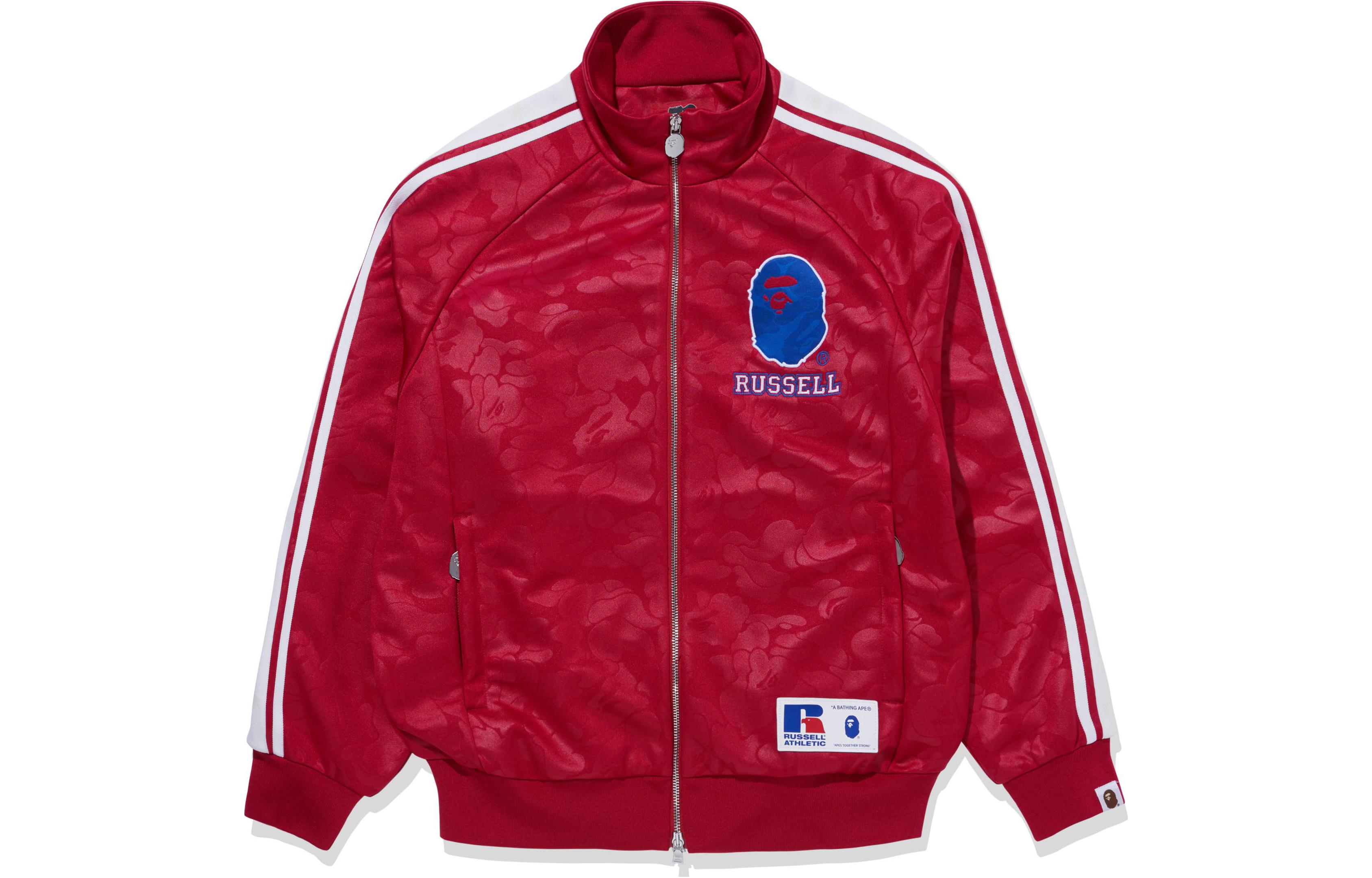 BAPE Russell Athletic FW23 Retro Striped Track Jacket Unisex Collaboration. 1J73-113-911 圖 6