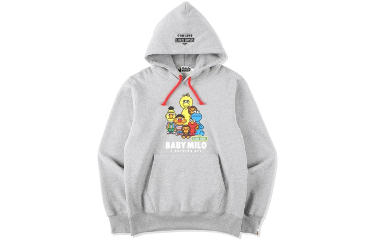 BAPE Sesame Street Baby Milo Cartoon Loose Fit Hoodie - . 2H23-114-913 圖 3