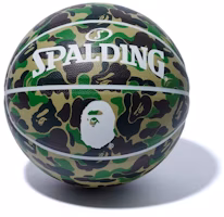 BAPE x Spalding ABC Camo Basketball Green BAPE x Spalding ABC Camo Basketball Green