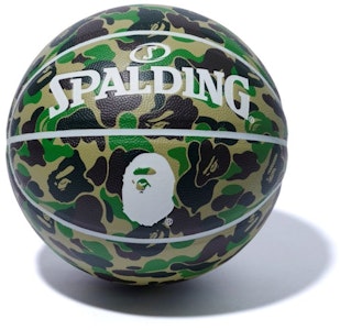 BAPE x Spalding ABC Camo Bola Basket Hijau Buy BAPE x Spalding ABC Camo Bola Basket Hijau