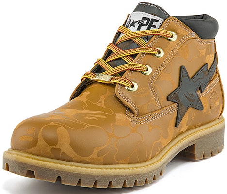 Timberland x BAPE Nelson Premium Waterproof Chukka Boots 'Wheat and Chocolate' A2QBXW Shop Timberland x BAPE Nelson Premium Waterproof Chukka Boots 'Wheat and Chocolate' A2QBXW