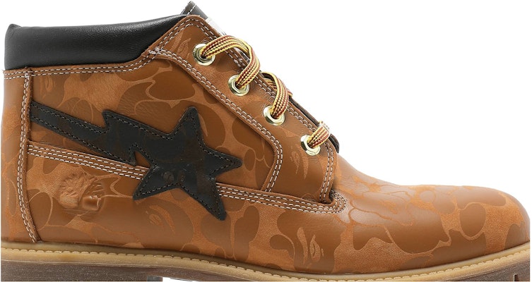 BAPE x Timberland Chukka Classic Boot 'Wheat' TB0A2QBX-231 Order BAPE x Timberland Chukka Classic Boot 'Wheat' TB0A2QBX-231