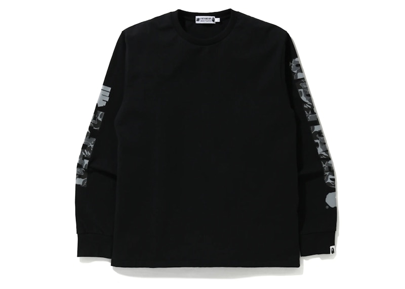 BAPE x UNDEFEATED 1 Long Sleeve Tee Black