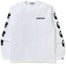 Buy Camiseta Blanca de Manga Larga BAPE x UNDEFEATED 2