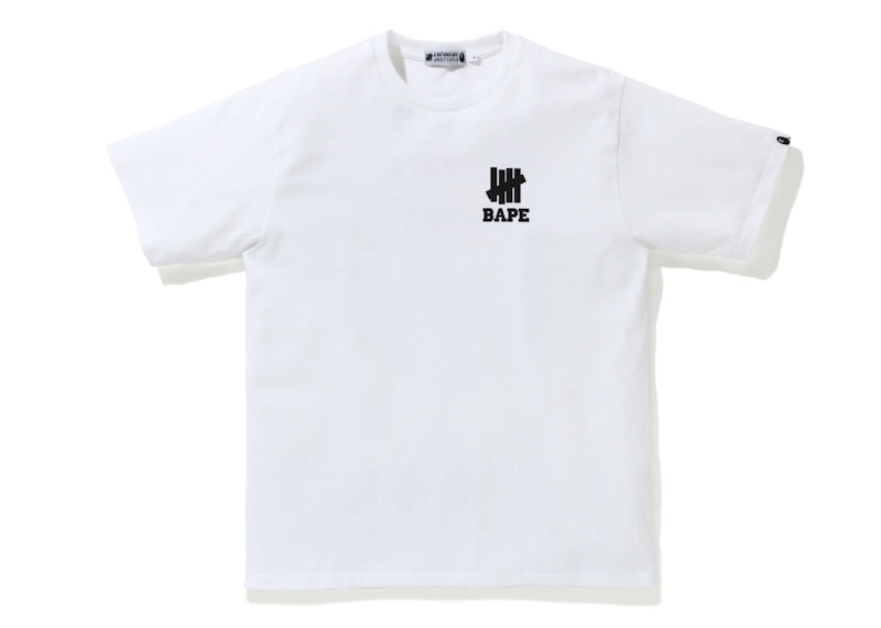 BAPE x UNDEFEATED Ape Head Tee White