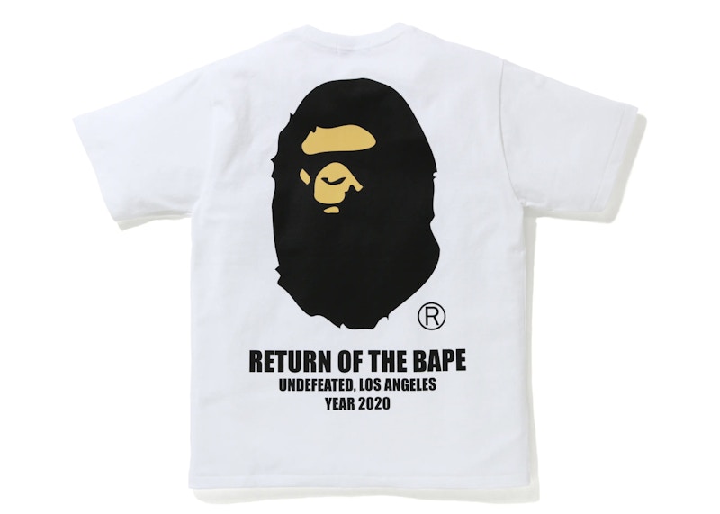 Order 베이프 x 언디피티드 아펙스 헤드 티셔츠 (화이트) 
