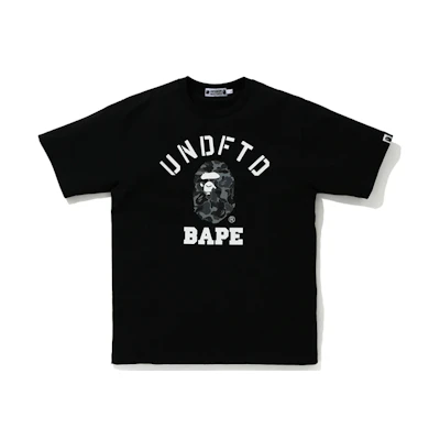 BAPE UNDFTD Ape Series Graphic Short Sleeve Tee for Men. 1G73-110-905